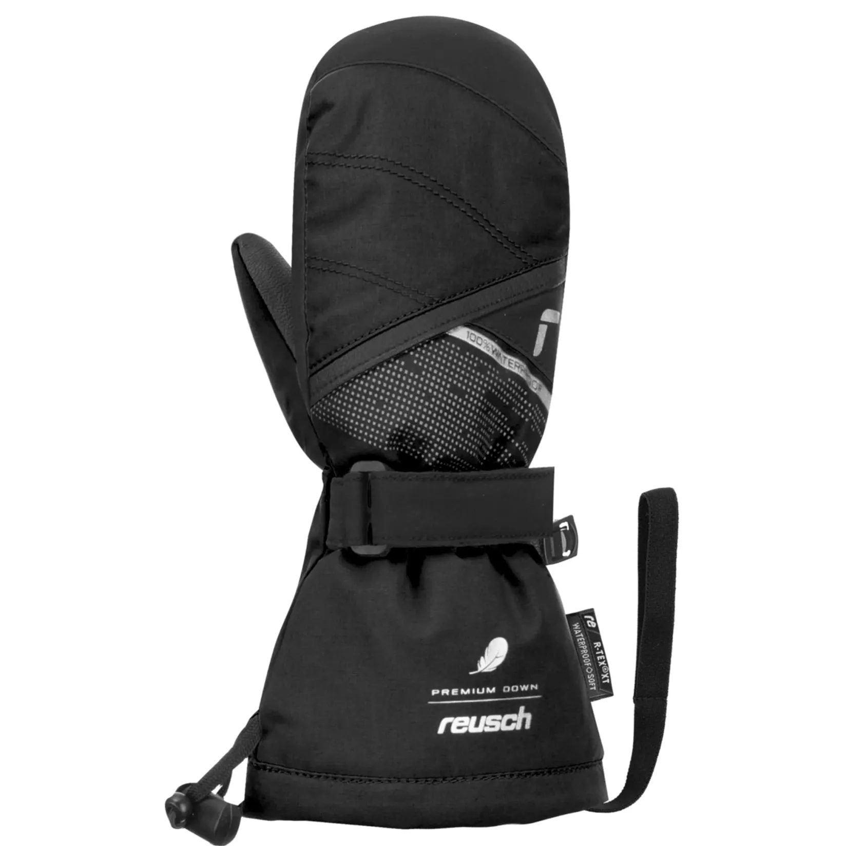 Mittens & Gloves|Mittens & Gloves>Reusch Kaden Down R-tex Mittens 1-6 Black