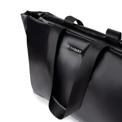 Kaia Tote Bag - Smooth Black Handbags & Purses|Diaper Bags