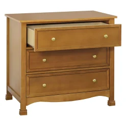 Hot Kalani 3-Drawer Dresser - Chestnut Finish Storage Furniture