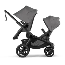 Strollers|Strollers & Trailers>Bugaboo Kangaroo Sibling Seat - Black/Moon Grey