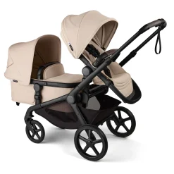 Clearance Kangaroo Sibling Seat - Black / Taupe Kids Strollers|Strollers & Trailers