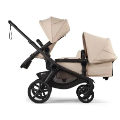 Clearance Kangaroo Sibling Seat - Black / Taupe Kids Strollers|Strollers & Trailers