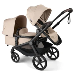 Clearance Kangaroo Sibling Seat - Black / Taupe Kids Strollers|Strollers & Trailers