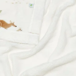 New Kangaroos Plush Blanket - Special Edition CHU Sainte‑Justine Foundation Kids Blankets|Blankets