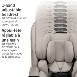 Best Kani 4-in-1 Convertible Car Seat - Oyster Shell Kids Car Seats & Booster Seats|Car Seats