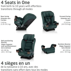 Car Seats & Booster Seats|Car Seats>Maxi-cosi Kani 4in1 Convertible Car Seat - Green