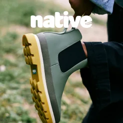 Mid-Season Boots>Native Shoes Kensington Chelsea Boot 6-10 Olive