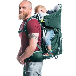 Outdoors & Travel|Baby Carriers>Deuter Kid Comfort Child Carrier - Forest