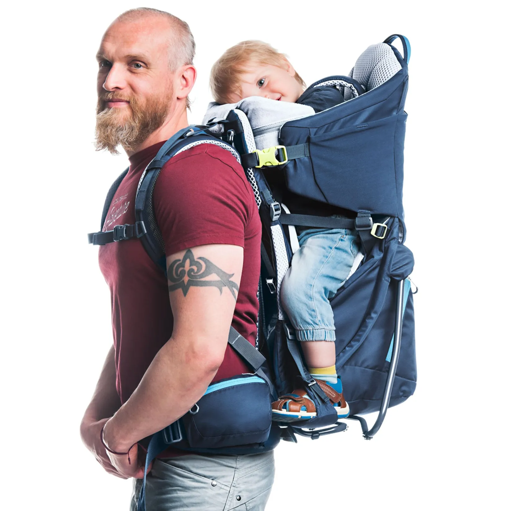 Outdoors & Travel|Baby Carriers>Deuter Kid Comfort Child Carrier - Midnight