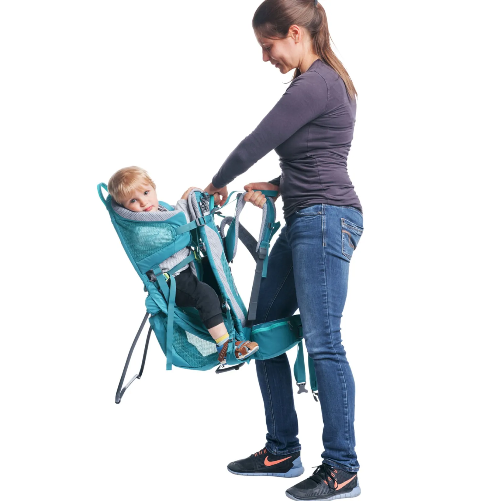 Clearance Kid Confort Active SL Child Carrier - Denim Outdoors & Travel|Baby Carriers