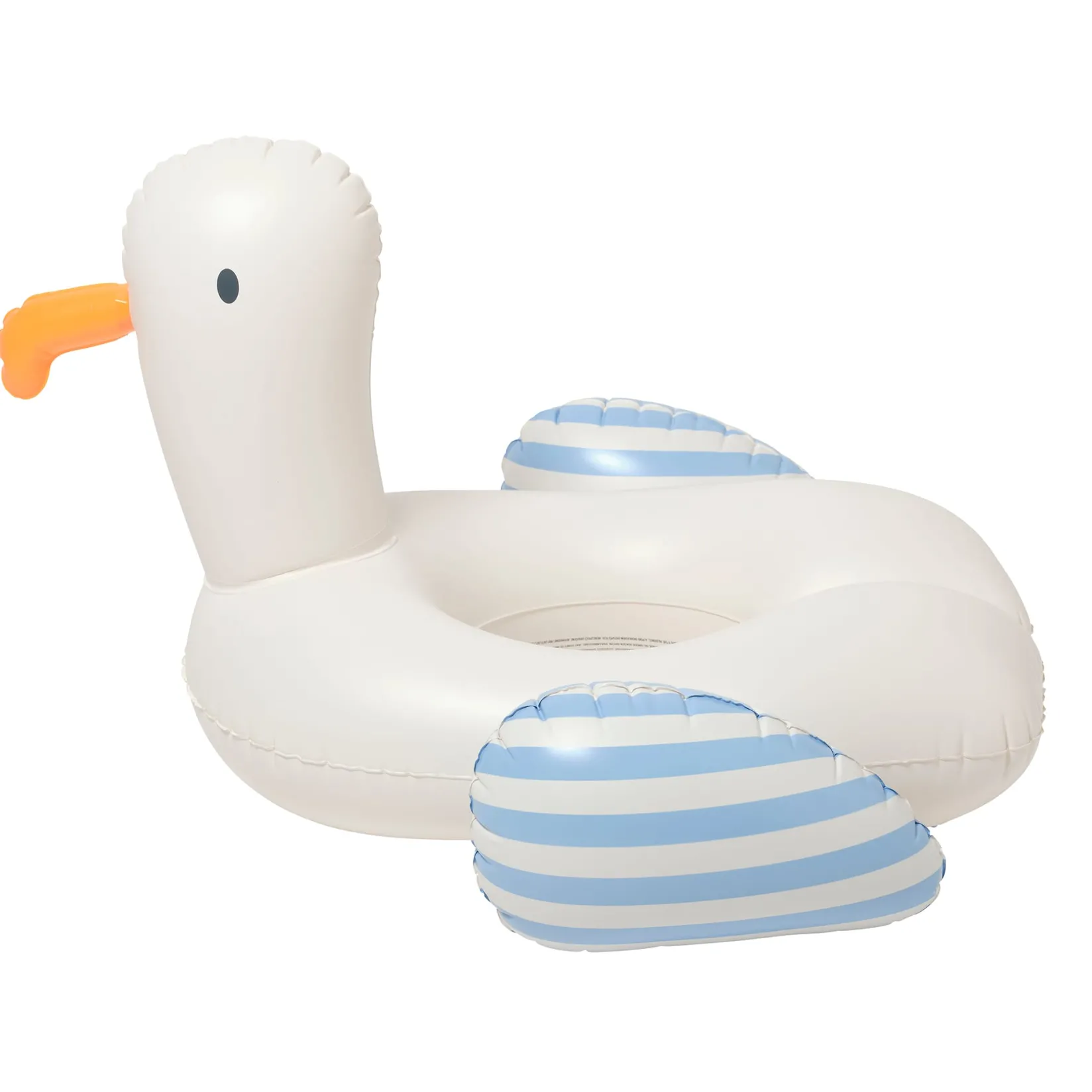 Summer Activities|Beach & Pool Toys>Sunny life Kids Tube Pool Ring Sid the Seagull Blue Stripe