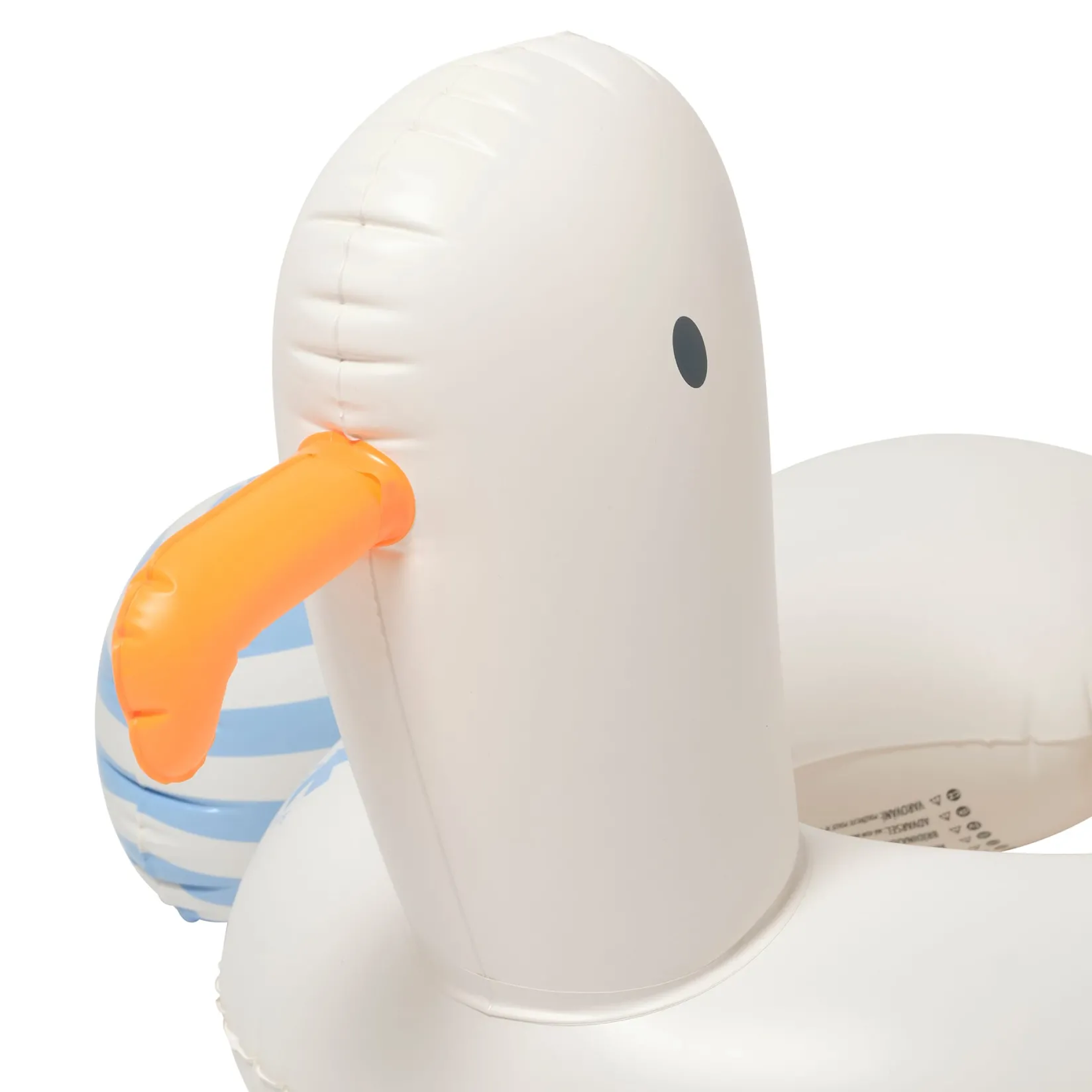 Summer Activities|Beach & Pool Toys>Sunny life Kids Tube Pool Ring Sid the Seagull Blue Stripe