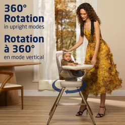 Discount Kiskadee 360° Rotating High Chair - Natural High Chairs & Booster Seats|High Chairs & Booster Seats