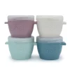 Breastfeeding|Snack Bags & Containers>Melii Kit Bowls Top (4) 4oz