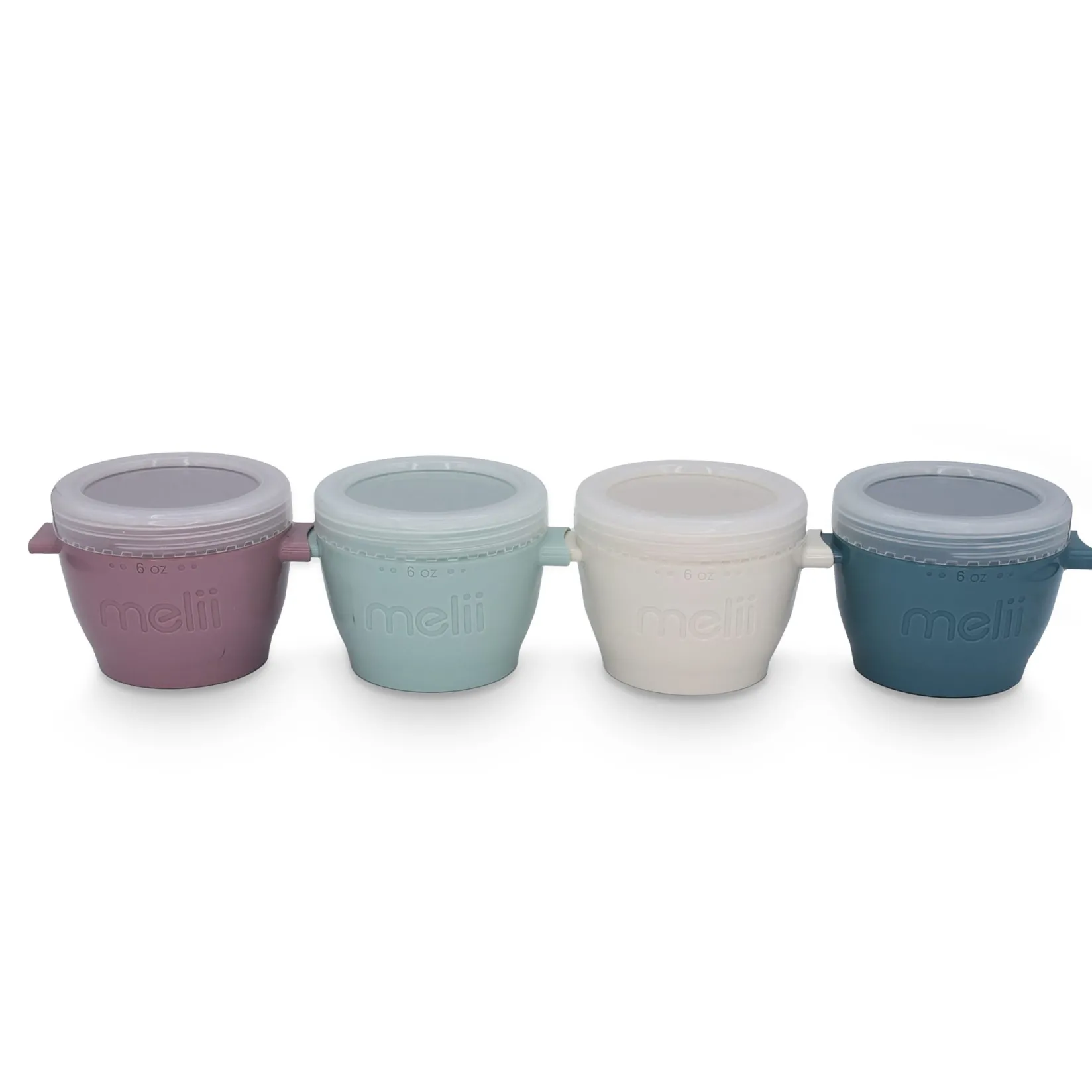 Breastfeeding|Snack Bags & Containers>Melii Kit Bowls Top (4) 4oz