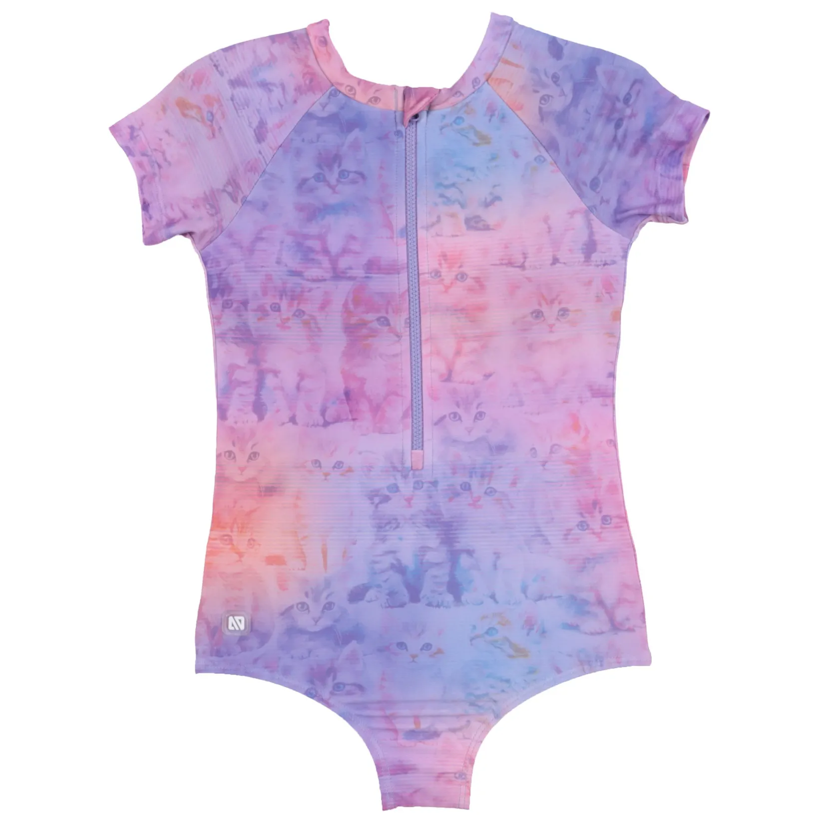 Outlet Kittens Uv Ss Swimsuit 2-14 Kids Swimsuits