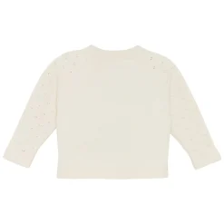 Fleeces And Sweatshirts|Tops>Huttelihut Knit Cardigan 3-24m Ivory