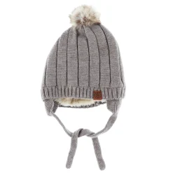 Hot Knit Pompom Beanie 18-3 Kids/BOY Beanies|Beanies
