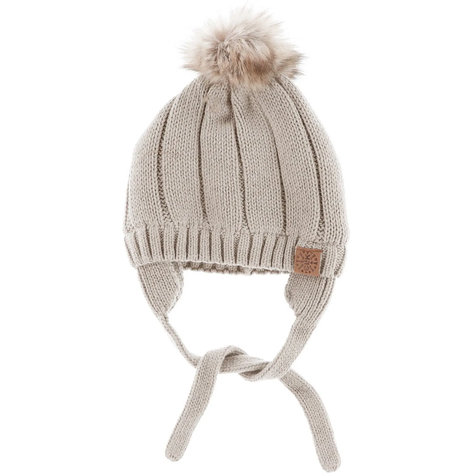 New Knit Pompom Beanie 0-18m BOY Beanies|Beanies