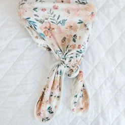Knotted Gown 0m+ - Autumn Flowers Pajamas|Sleep Bags