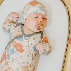 Hot Knotted Gown 0m+ - Eden Pajamas|Sleep Bags