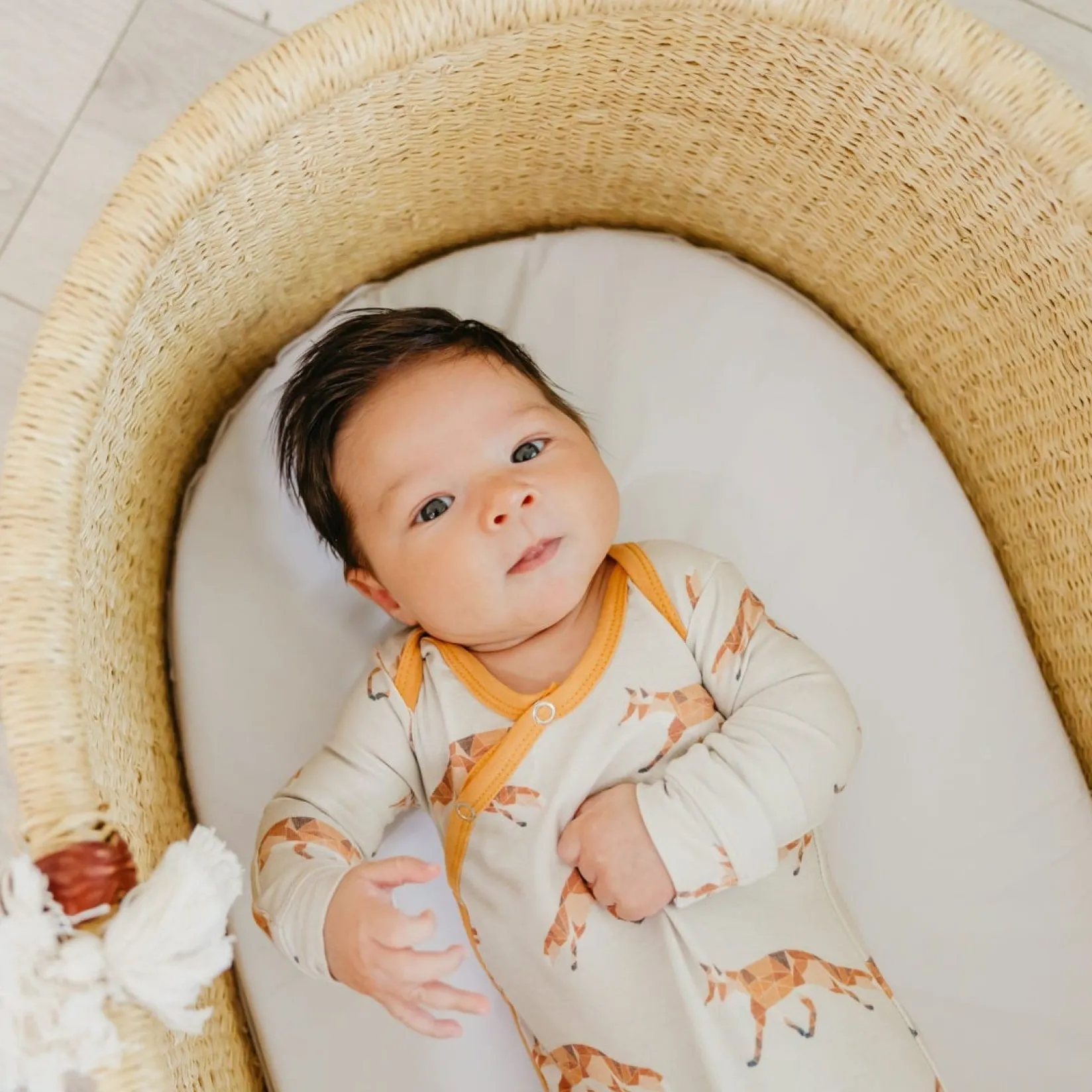 Pajamas|Sleep Bags>Copper Pearl Knotted Gown 0m+ - Swift