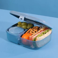 Breastfeeding|Snack Bags & Containers>Sistema 1.1l Ribbon Lunch TO GO™ - Blue