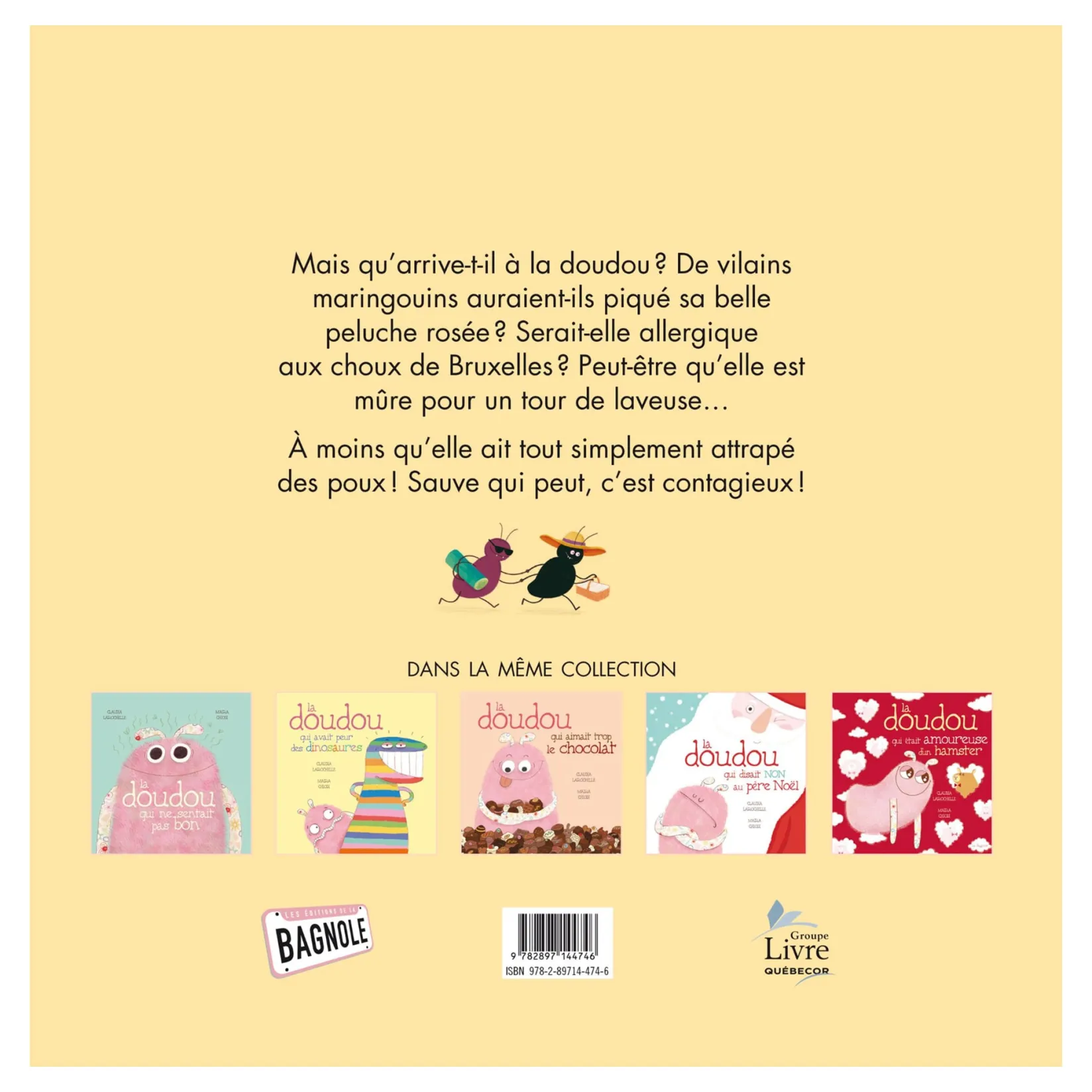 Hot La doudou qui avait attrapé des poux Quebec Books|4 Years And Over