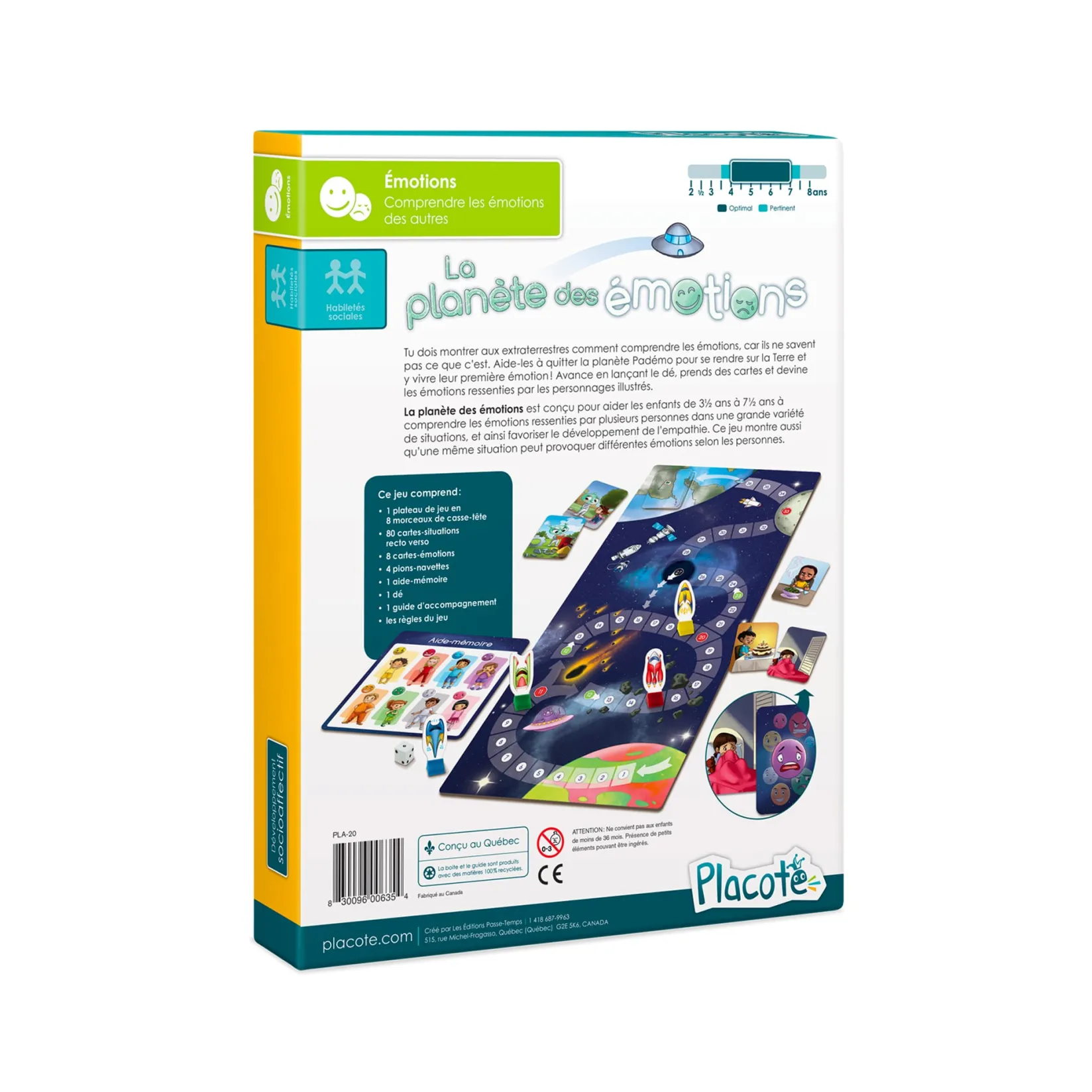 Discount La Planète Des Émotions Kids Board Games