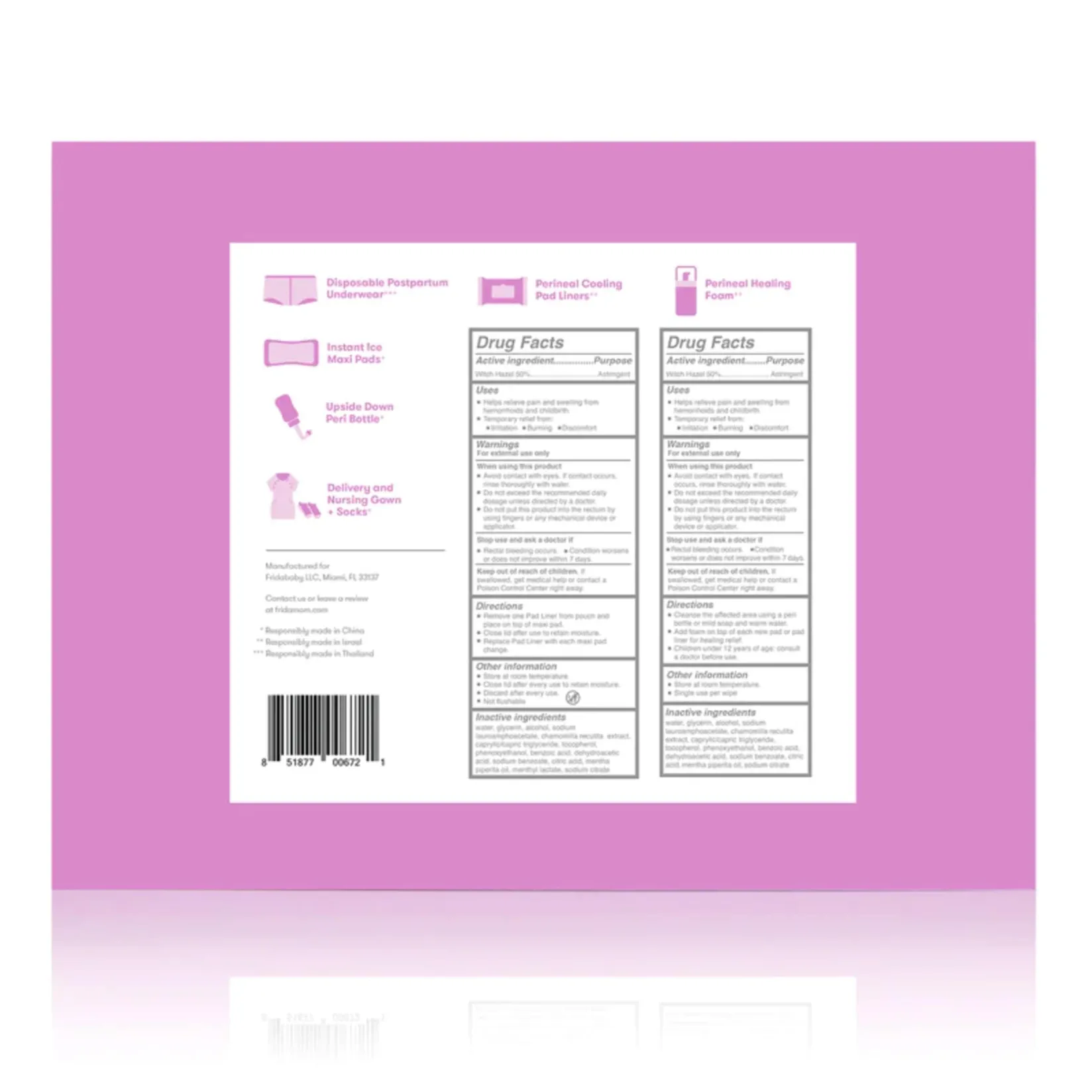 Care For Mom>Frida Mom Labor and Delivery + Postpartum Recovery Kit