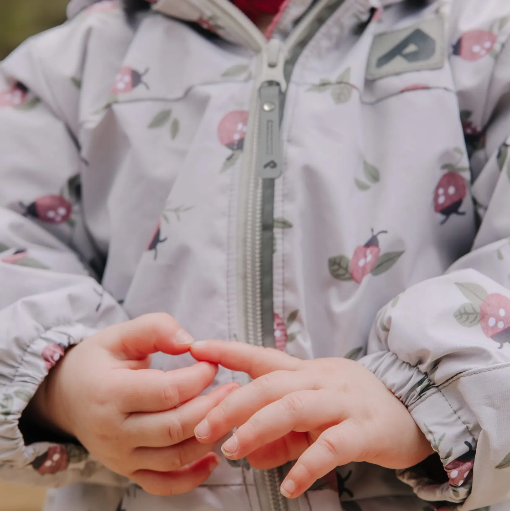 Outerwear>Perlimpinpin Ladybug 1pce Suit 0-24m Beige