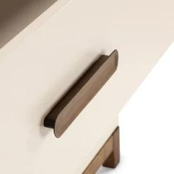 Best Lala 3 Drawers Dresser Chest - Almont Walnut Storage Furniture