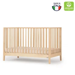 Lala 3-In-1 Convertible Crib - Natural Cribs & Mattresses|Cribs & Mattresses