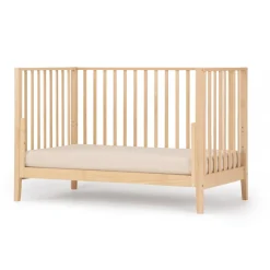 Lala 3-In-1 Convertible Crib - Natural Cribs & Mattresses|Cribs & Mattresses