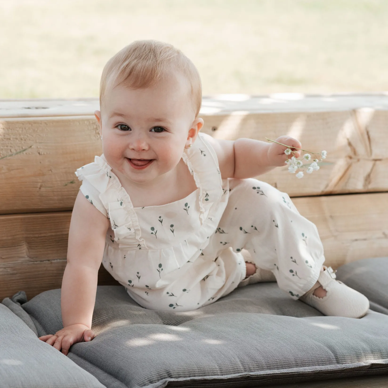 Rompers & Jumpsuits>Firsts par Petit Lem Lamb Romper 3-24m Pink