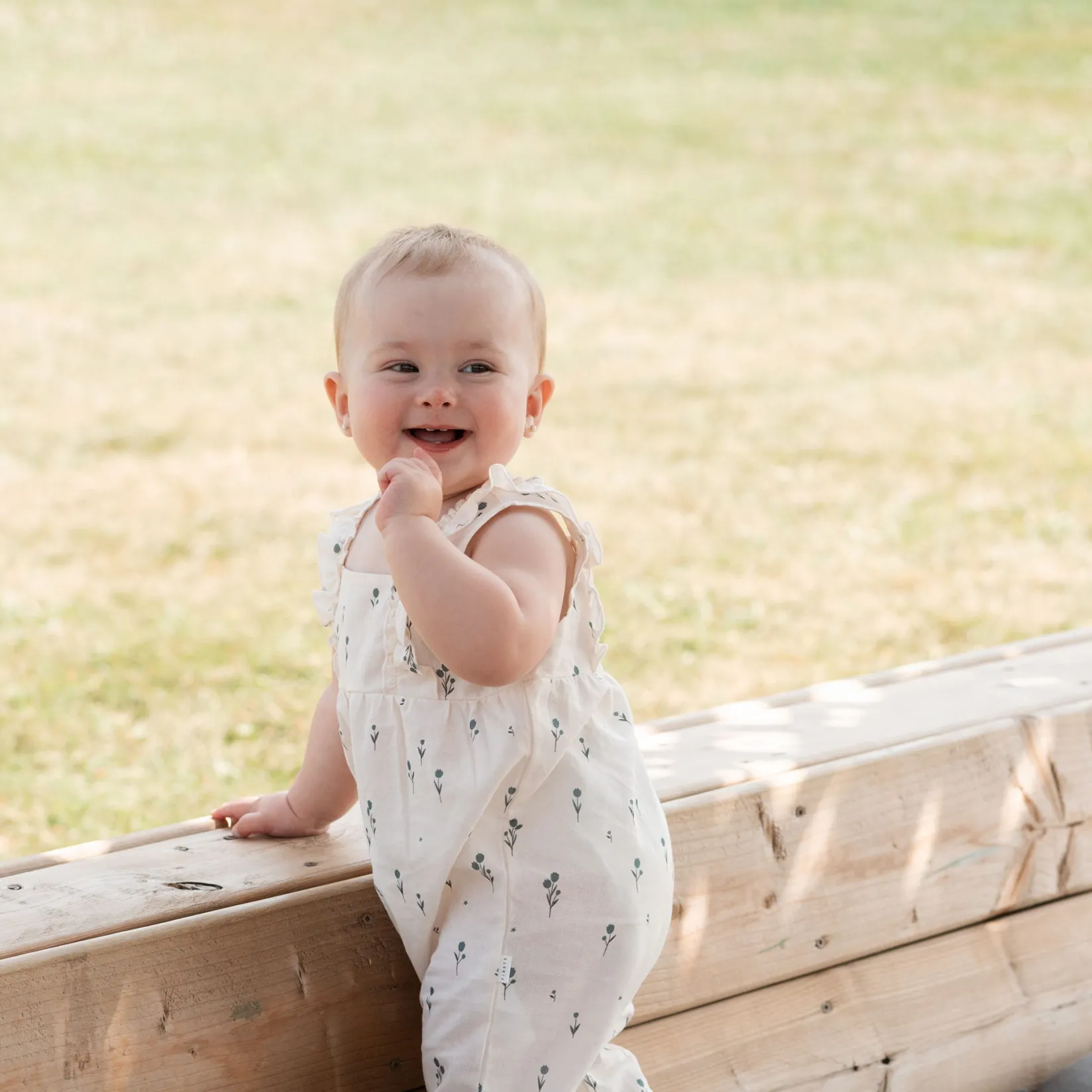 Rompers & Jumpsuits>Firsts par Petit Lem Lamb Romper 3-24m Pink