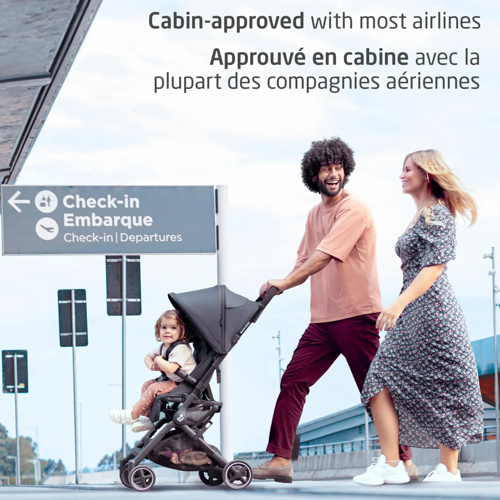 Strollers|Strollers & Trailers>Maxi-cosi Lara Ultracompact Stroller - Essential Black