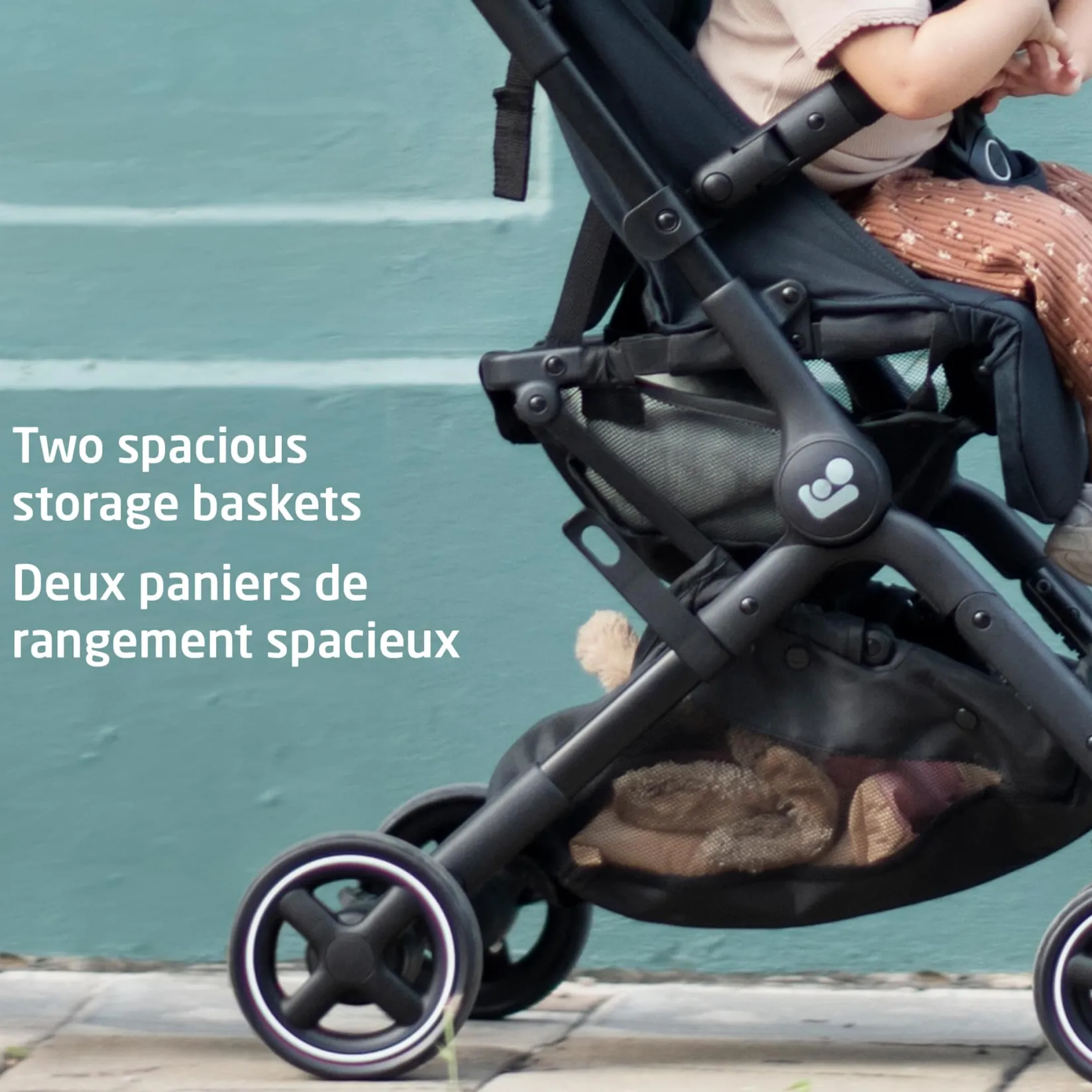 Strollers|Strollers & Trailers>Maxi-cosi Lara Ultracompact Stroller - Essential Black