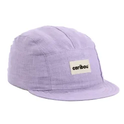 Hats And Caps>Caribou Lavender Solid Cap 4-18m Lilac