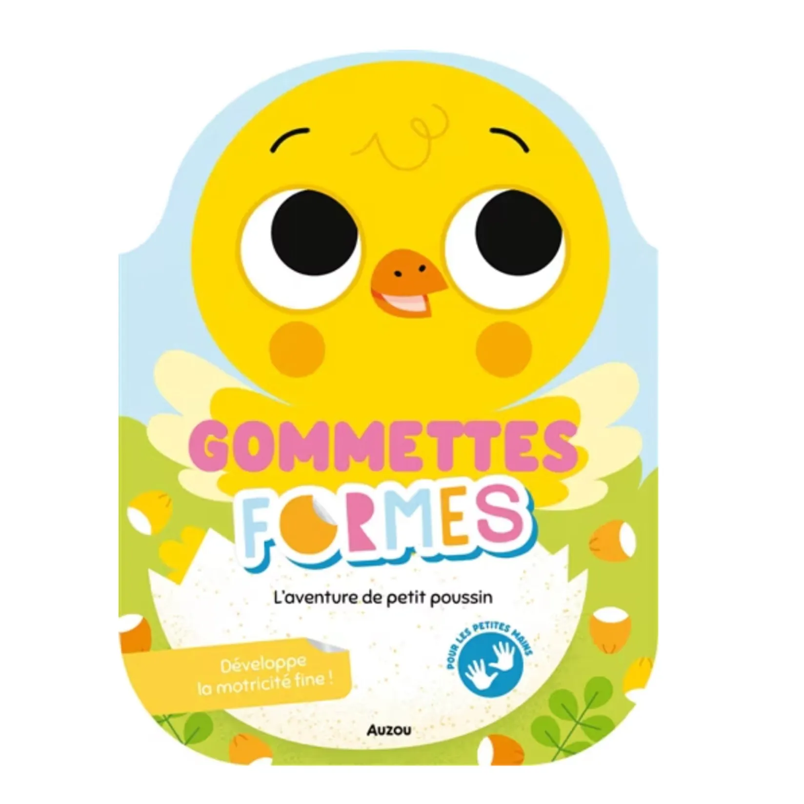 New L'Aventure De Petit Poussin- Gommettes Formes Kids Baby 0-2 Years|Diy & Activities