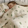Outlet 4-Layer Muslin Blanket - Fern Kids Throws|Blankets