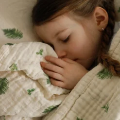 Outlet 4-Layer Muslin Blanket - Fern Kids Throws|Blankets