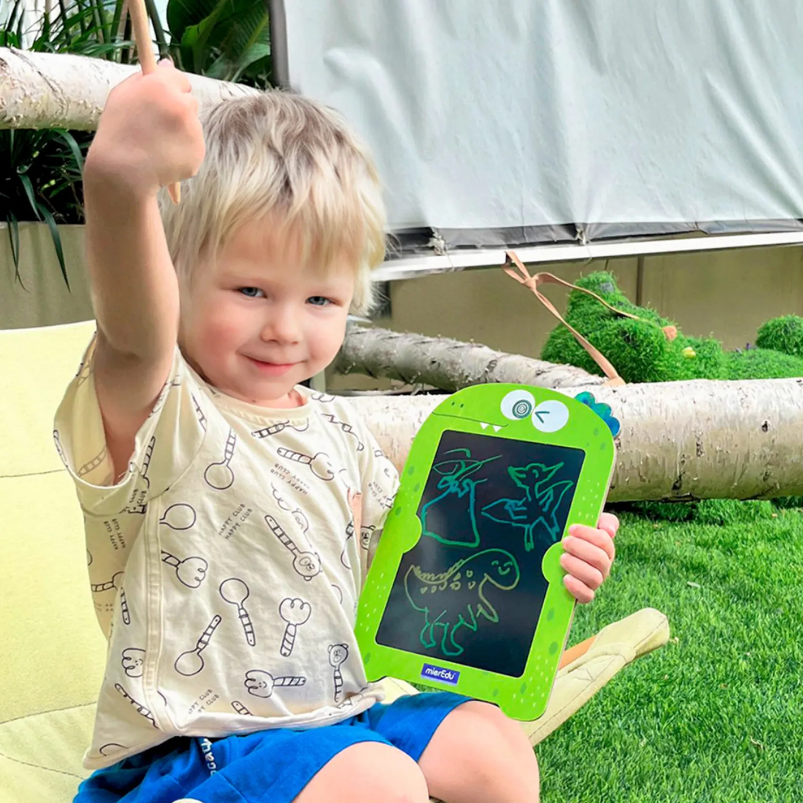 Diy & Activities>Mieredu LCD Doodle Board Dino 8.5"