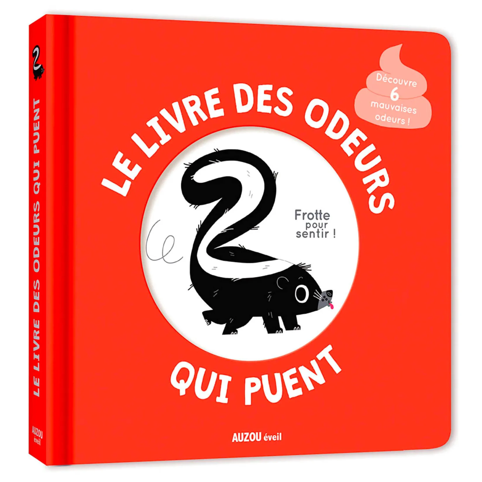2 Years And Over>Auzou Le Livre Des Odeurs Qui Puent