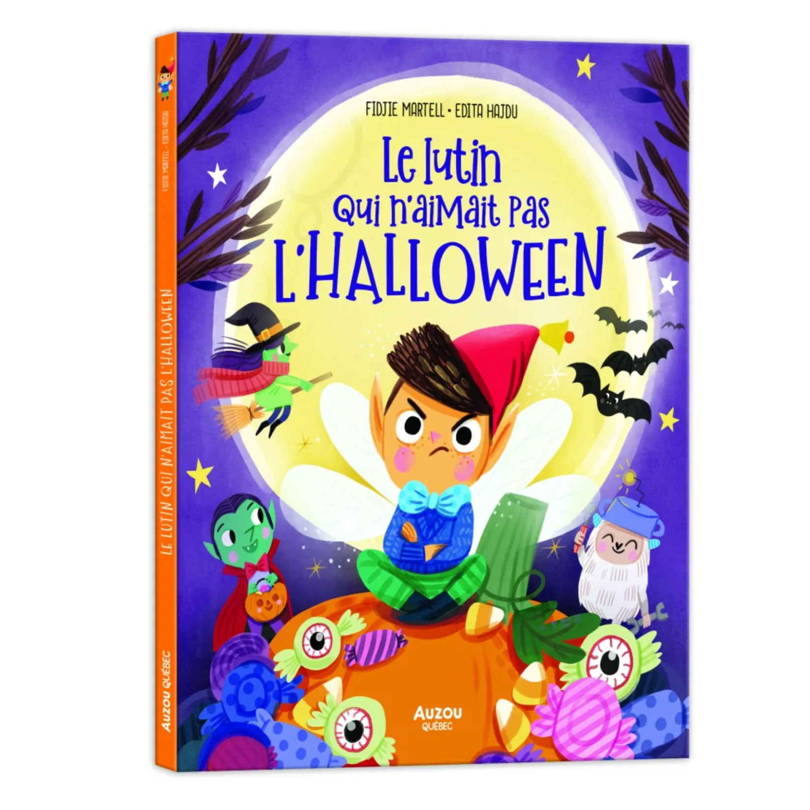 4 Years And Over>Auzou Le Lutin Qui N'aimait Pas l'Halloween