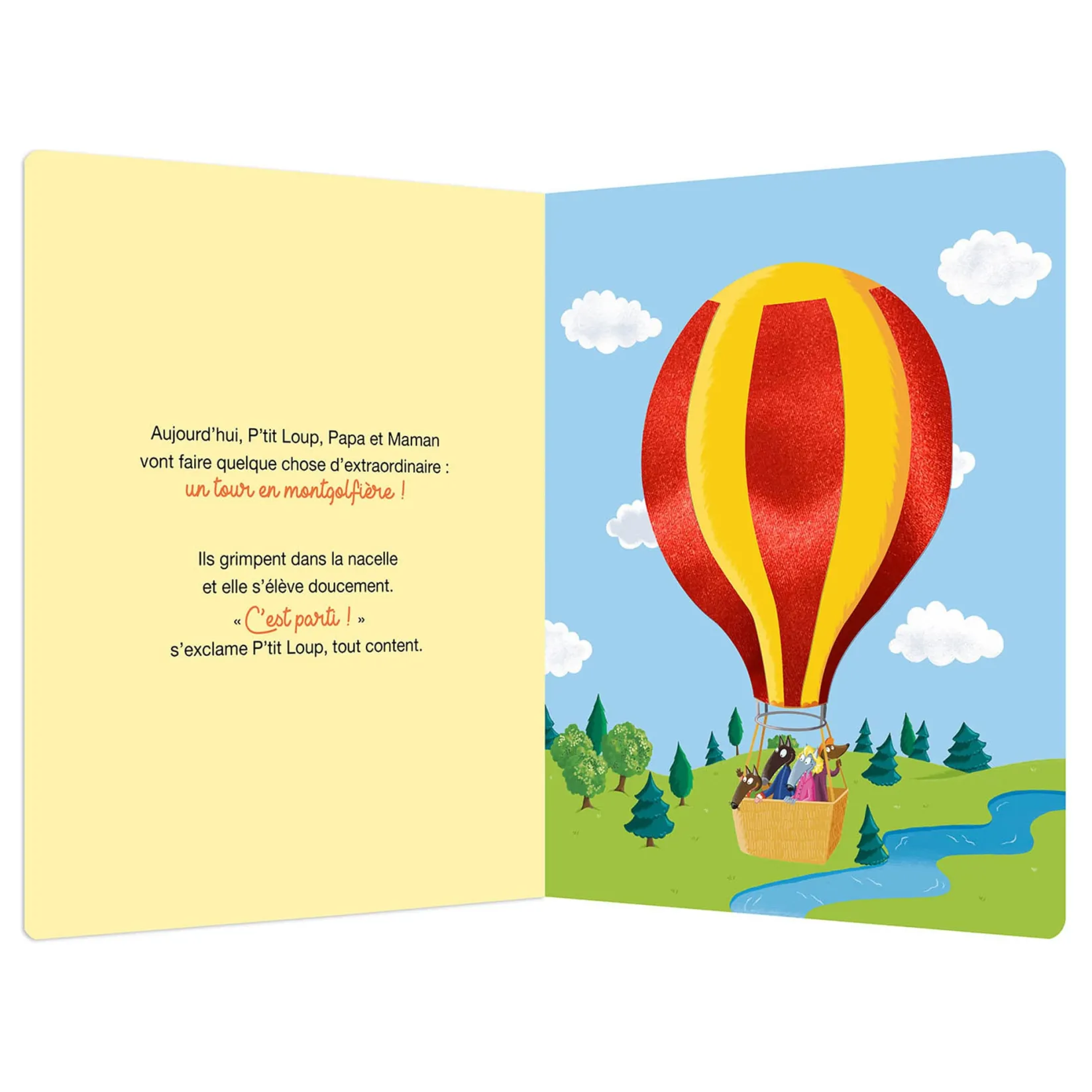 Baby 0-2 Years>Auzou Le Merveilleux Voyage de P'tit Loup