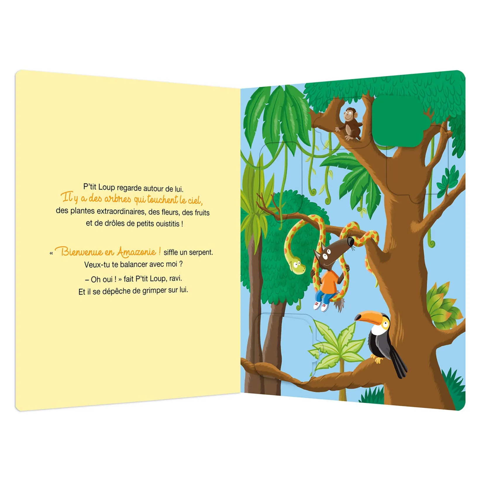 Baby 0-2 Years>Auzou Le Merveilleux Voyage de P'tit Loup