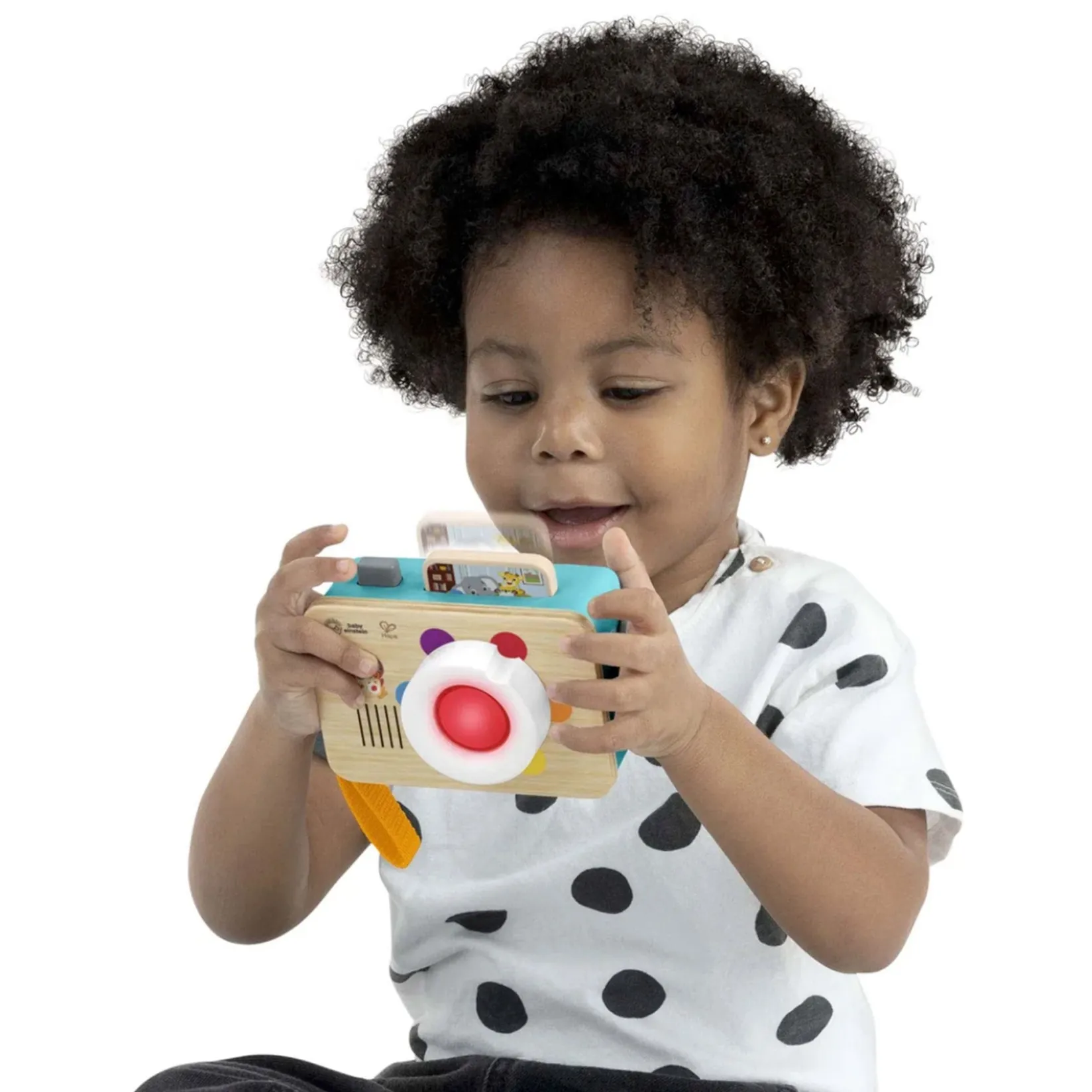 Pretend Play & Imitation>Hape Learning Lens Toy Camera