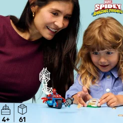 Outlet ǀ Marvel Spidey And His Amazing Friends Spidey on his Motorcycle vs. Rhino Kids Assembly & Construction