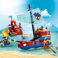 New ǀ Marvel Spidey And His Amazing Friends Team Spidey Pirate Ship Kids Assembly & Construction